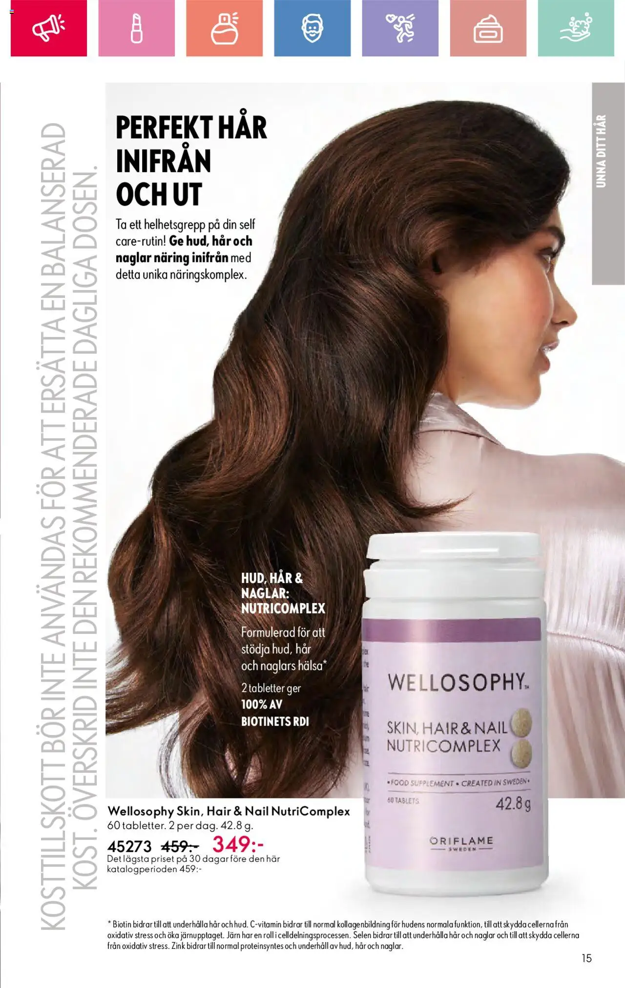 Oriflame reklamblad aktuell från 03.08.2025 | Sida: 15 | Produkter: Järn