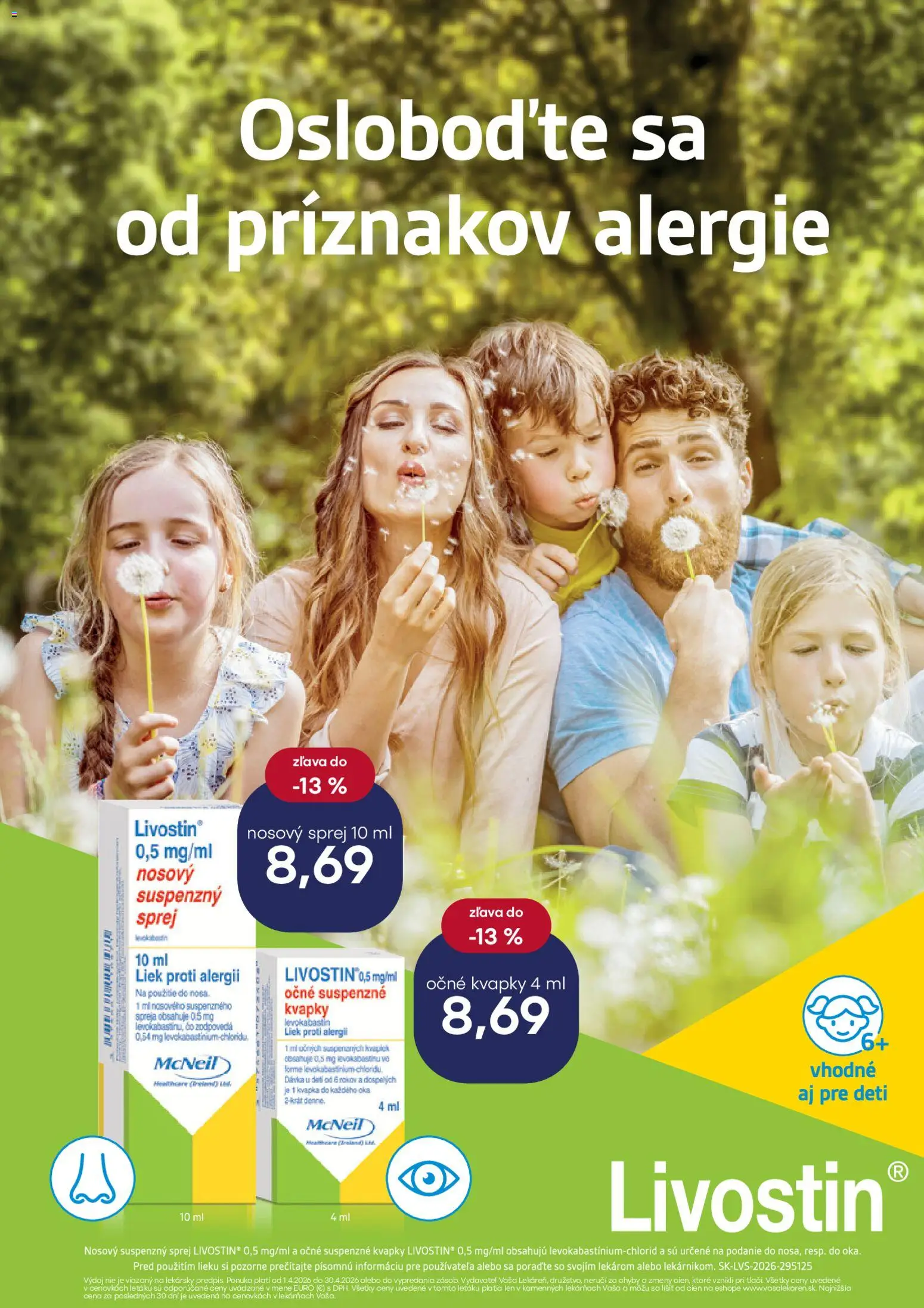 Nové Vaša lekáreň akcie – leták je platný od 01.04.2026 | Strana: 19