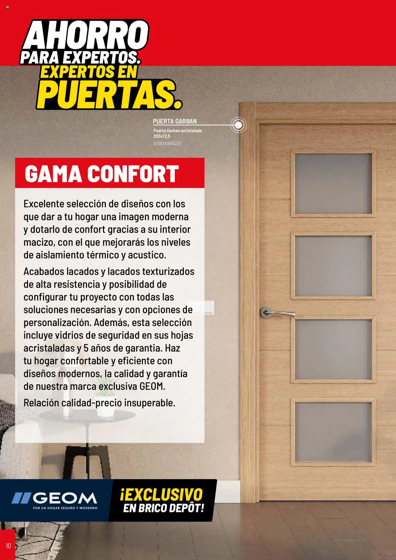 Brico Depôt Puertas y ventanas │ válido desde el 23.07.2025 | Página: 10