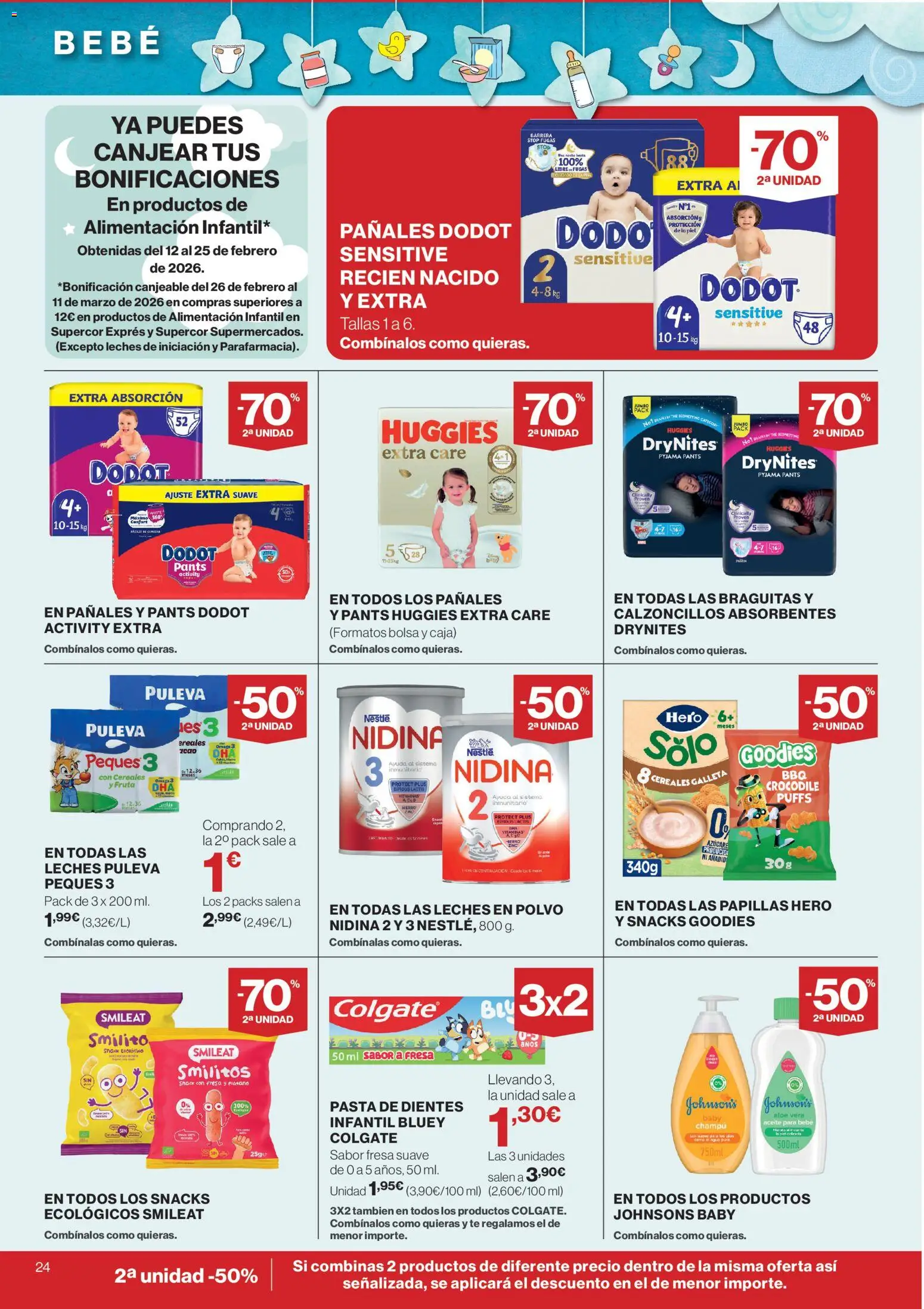 Supercor folleto │ válido desde el 26.02.2026 | Página: 24 | Productos: Champú, Pasta, Δαμάσκηνο, Caja