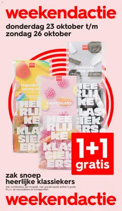 Hema folder / publicité - Voorbeeld van een folder van Hema, geldig van 20.10.2025 | Pagina: 31 | Producten: Zak, Snoep