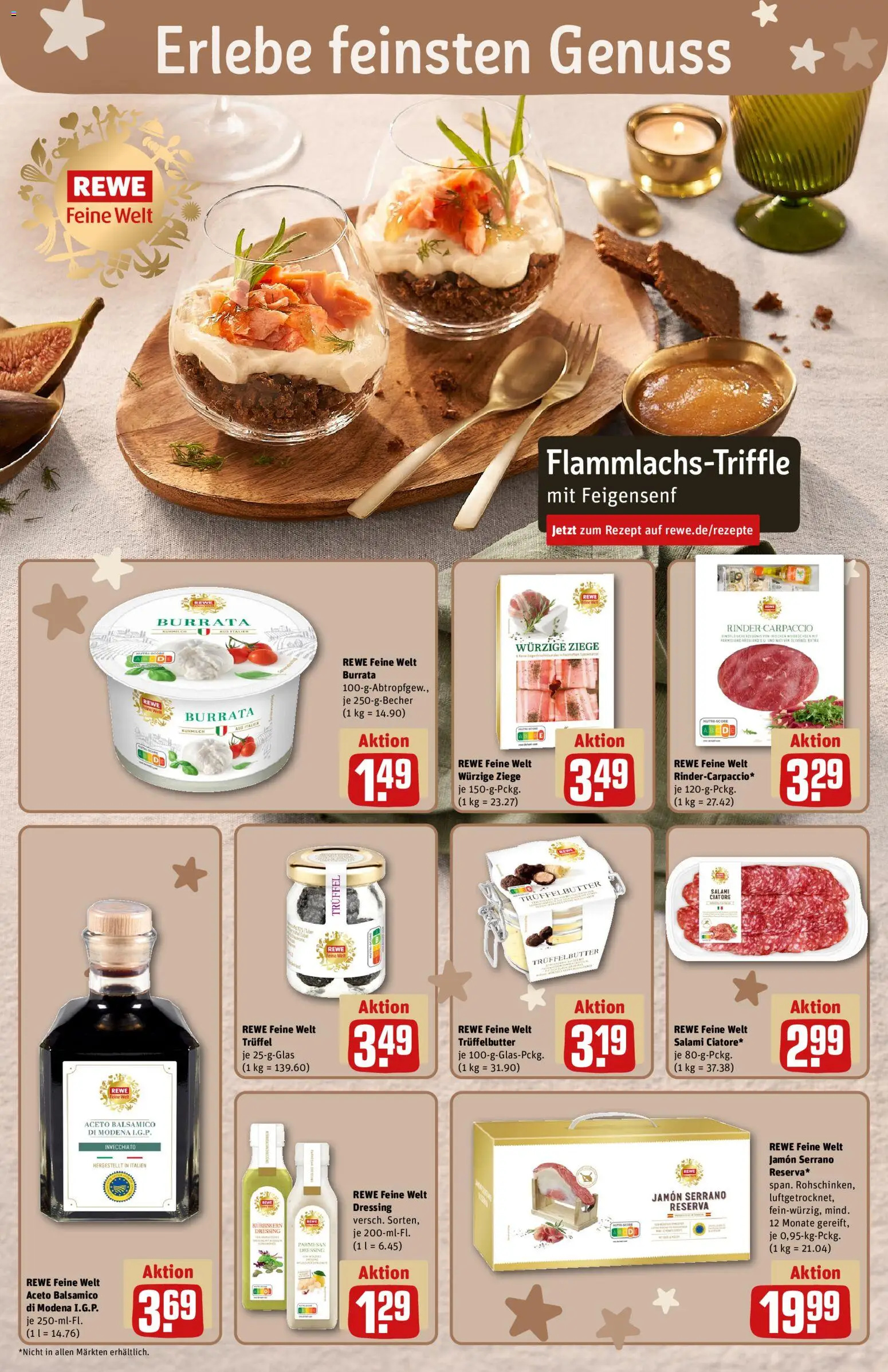 Rewe ihr Kaufpark Prospekt 	 – gültig ab 15.12.2025 | Seite: 22 | Produkte: Balsamico, Dressing, Burrata, Salami