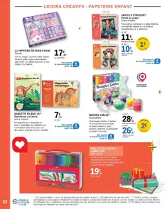 E.Leclerc - Prévisualisation de E.Leclerc Catalogue  spécial Noël valide à partir de 11.11.2025 | Page: 22 | Produits: Cire, Fraise, Colle