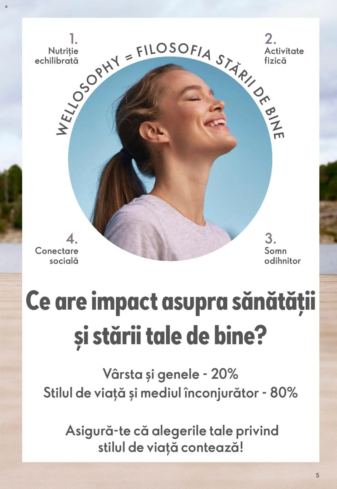 Oriflame catalog - Wellosophy – valabil de la 31.10.2023 | Pagină: 5