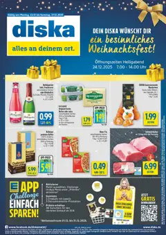 Diska - Diska Angebote Sachsen-Thüringen KW52 ab 22.12.2025 gültig