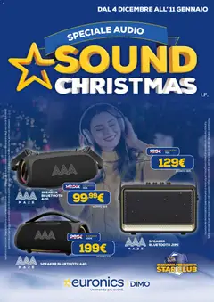 Anteprima del volantino Euronics Audio catalogo valido a partire dal 04.12.2025
