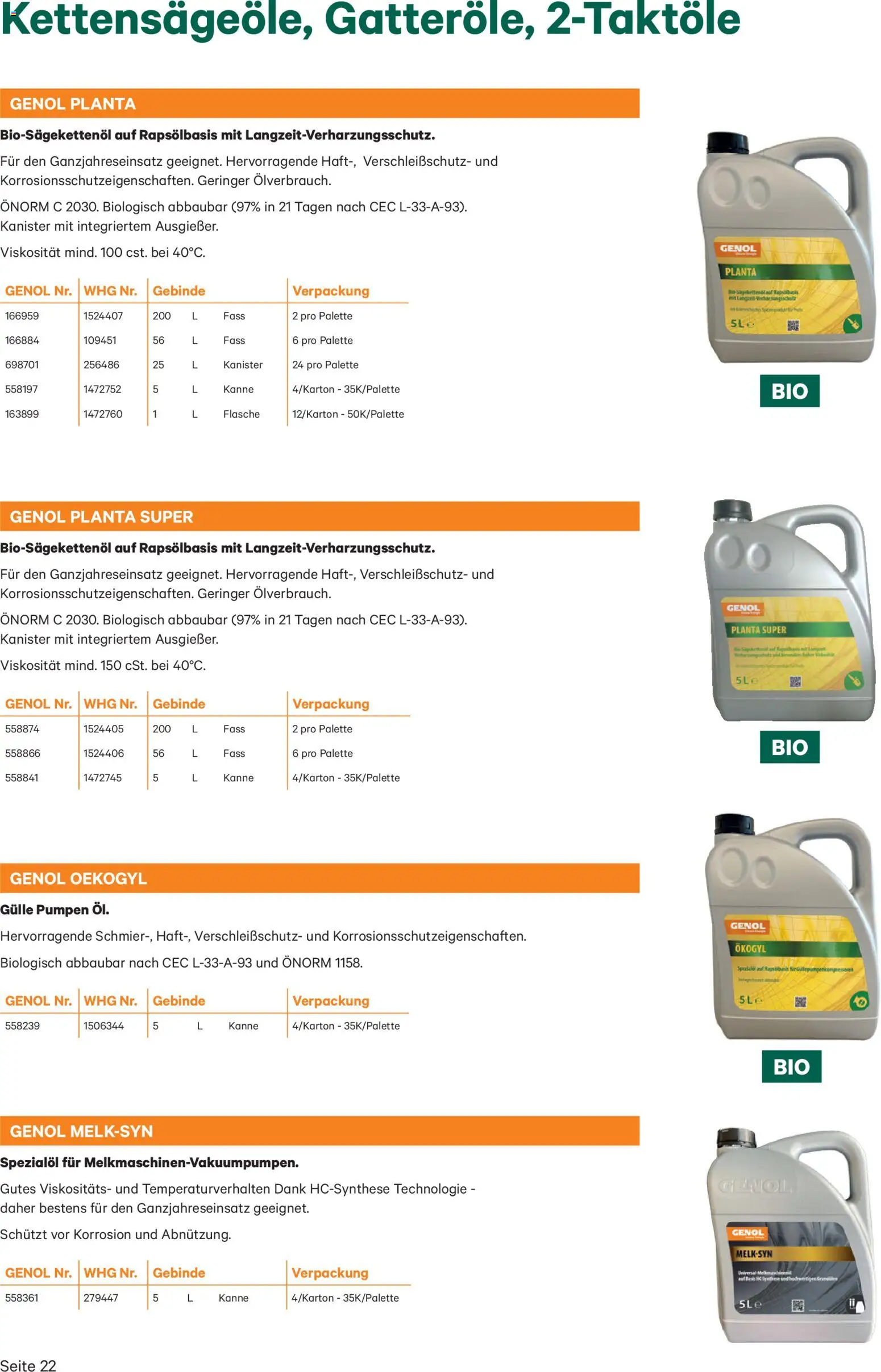 Lagerhaus Genol - Produkt- übersicht gültig ab 03.12.2025 | Seite: 22