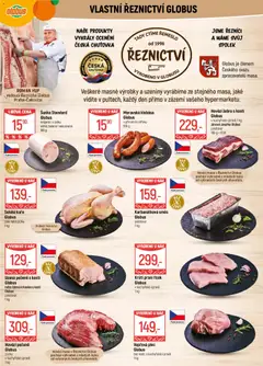 Náhled letáku Globus leták od 29.10.2025 | Strana: 7 | Produkty: Šunka, Uzeniny, Vepřová plec, Kuře