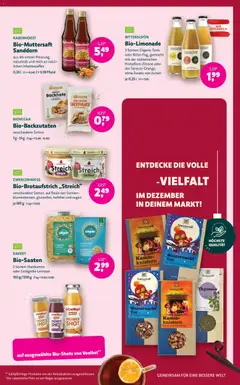 Denns BioMarkt Angebote ab 03.12.2025 gültig | Seite: 9 | Produkte: Zucker, Aubergine, Regal