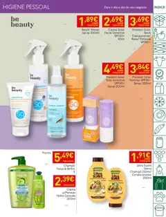 Recheio folheto │ válido de 12.08.2025 | Página: 45 | Produtos: Shampoo, Condicionador, Protetor solar, Creme