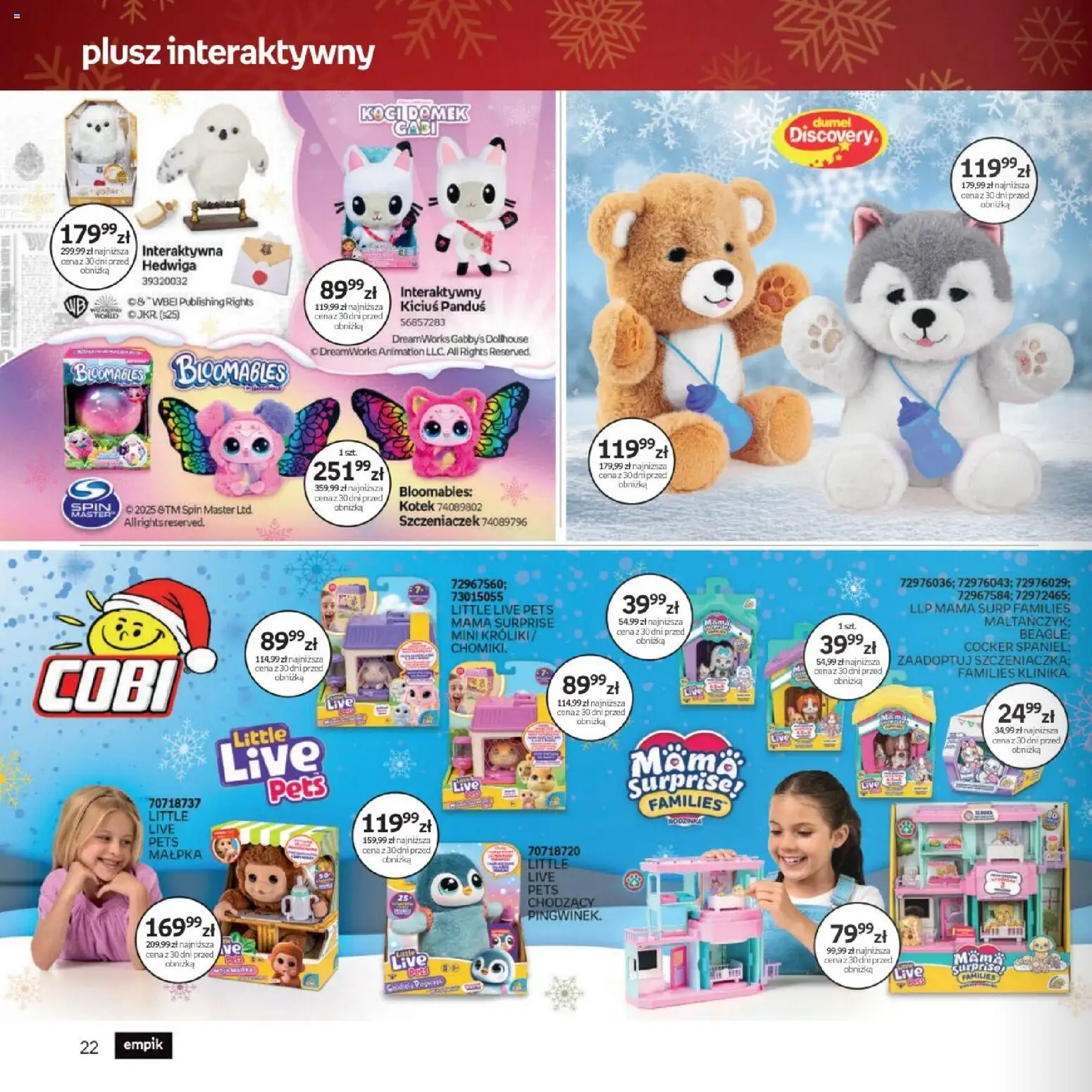 Empik promocje - Xmas Zabawki2 od 10.12.2025 | Strona: 22