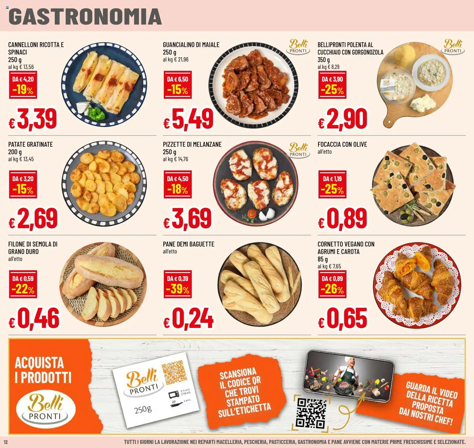 Volantino Galassia del 13.11.2025 | Pagina: 12 | Prodotti: Carota, Focaccia, Olive, Agrumi