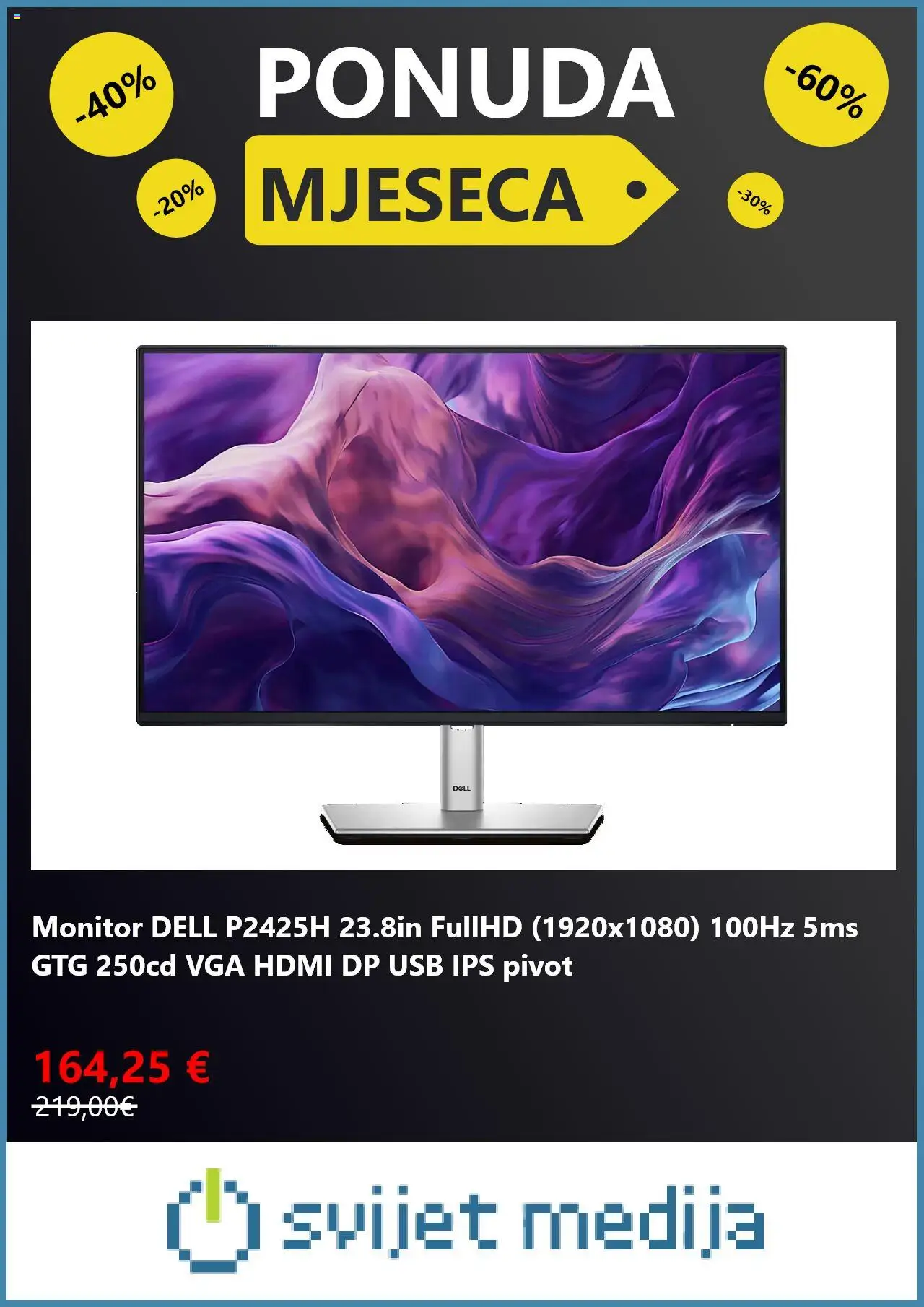 Svijet medija katalog | vrijedi od 01.08.2025 | Stranica: 2 | Proizvodi: Monitor, USB