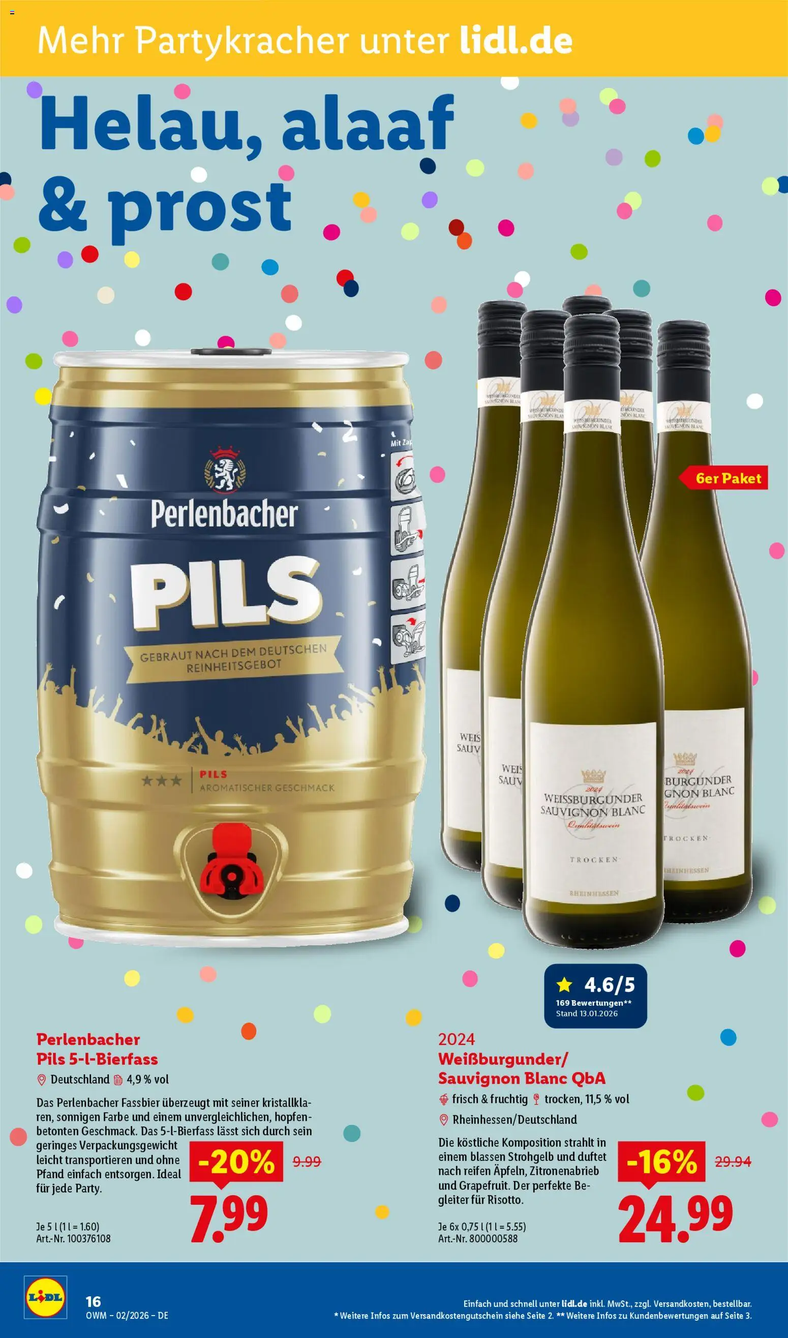 Lidl - Prospekt – gültig ab 01.02.2026 | Seite: 16