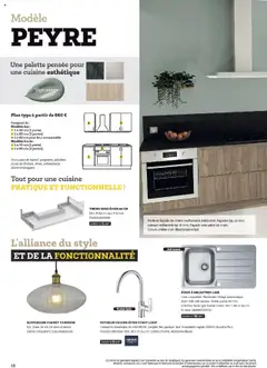 Bricorama - Prévisualisation de Bricorama catalogue Mon Projet Cuisine valide à partir de 18.07.2025 | Page: 18 | Produits: Porte, Suspension, Tiroirs, Cartouche