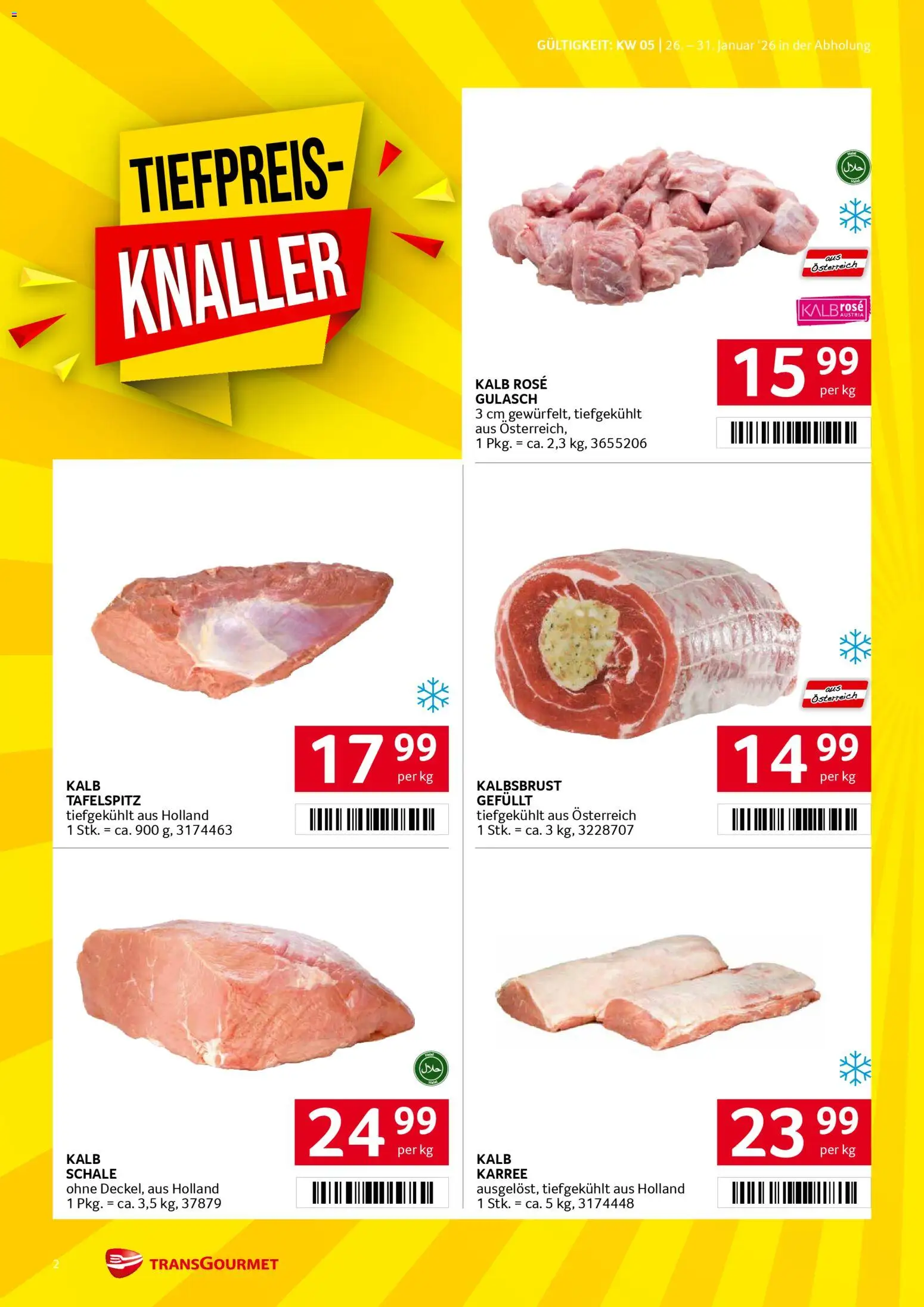 Transgourmet Flugblatt gültig ab 26.01.2026 | Seite: 2