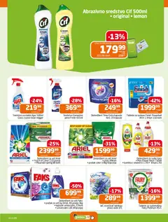 Gomex katalog - pregled Gomex kataloga - važi od 01.04.2026 | Strana: 21 | Proizvode: Deterdžent, Kapsule, Voda, Prašak za veš