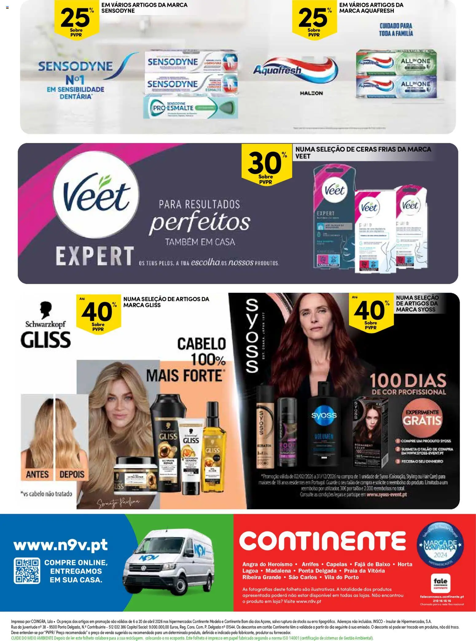 Continente - Limpeza, Higiene e Beleza │ válido de 06.04.2026 | Página: 4