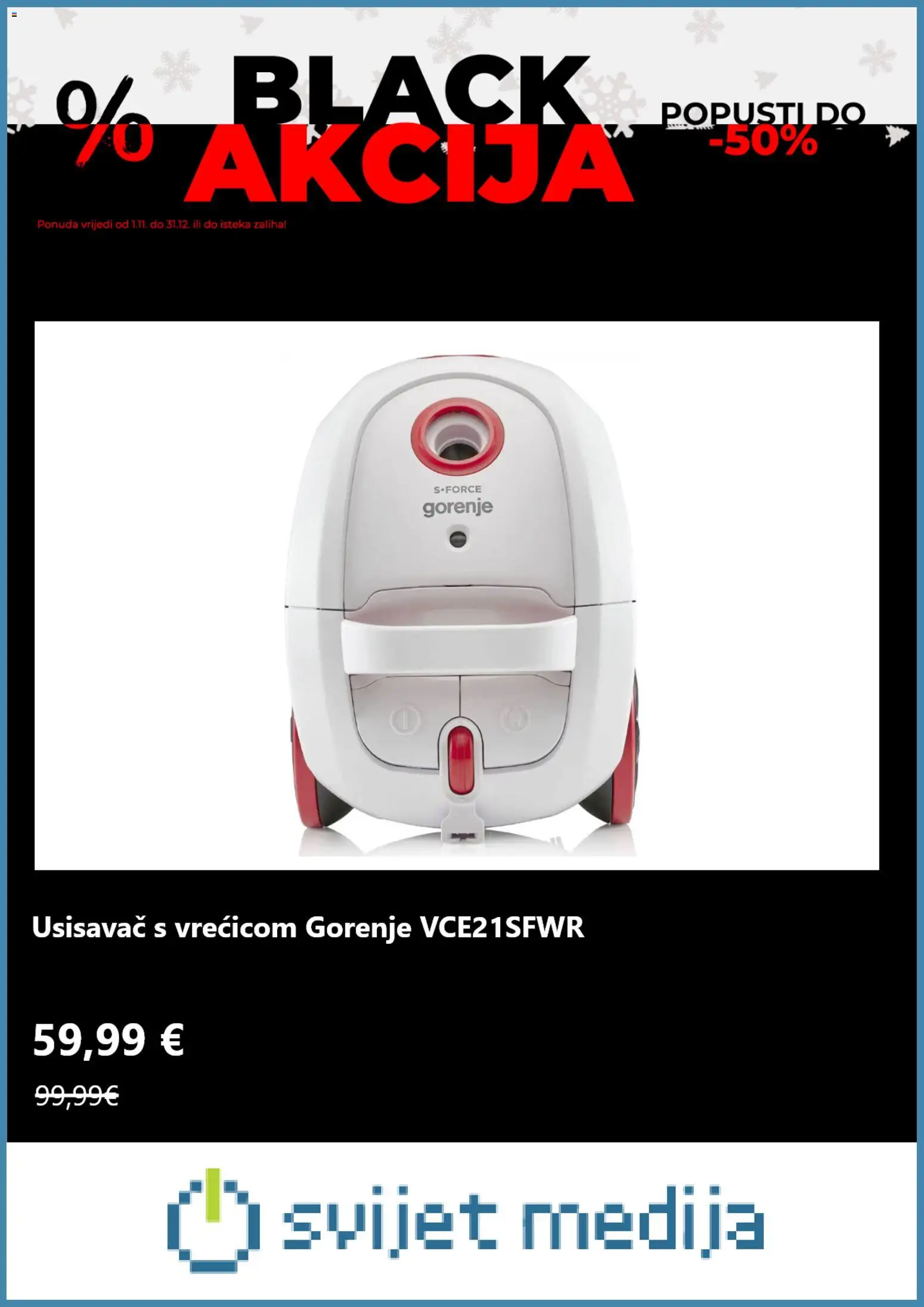 Svijet medija katalog | vrijedi od 03.12.2025 | Stranica: 2 | Proizvodi: Usisavač