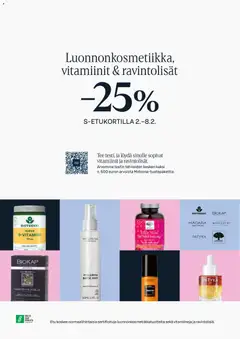 Sokos-mainoslehti voimassa 26.01.2026 alkaen | Sivu: 6 | Tuotteet: Vitamiinit, Tee