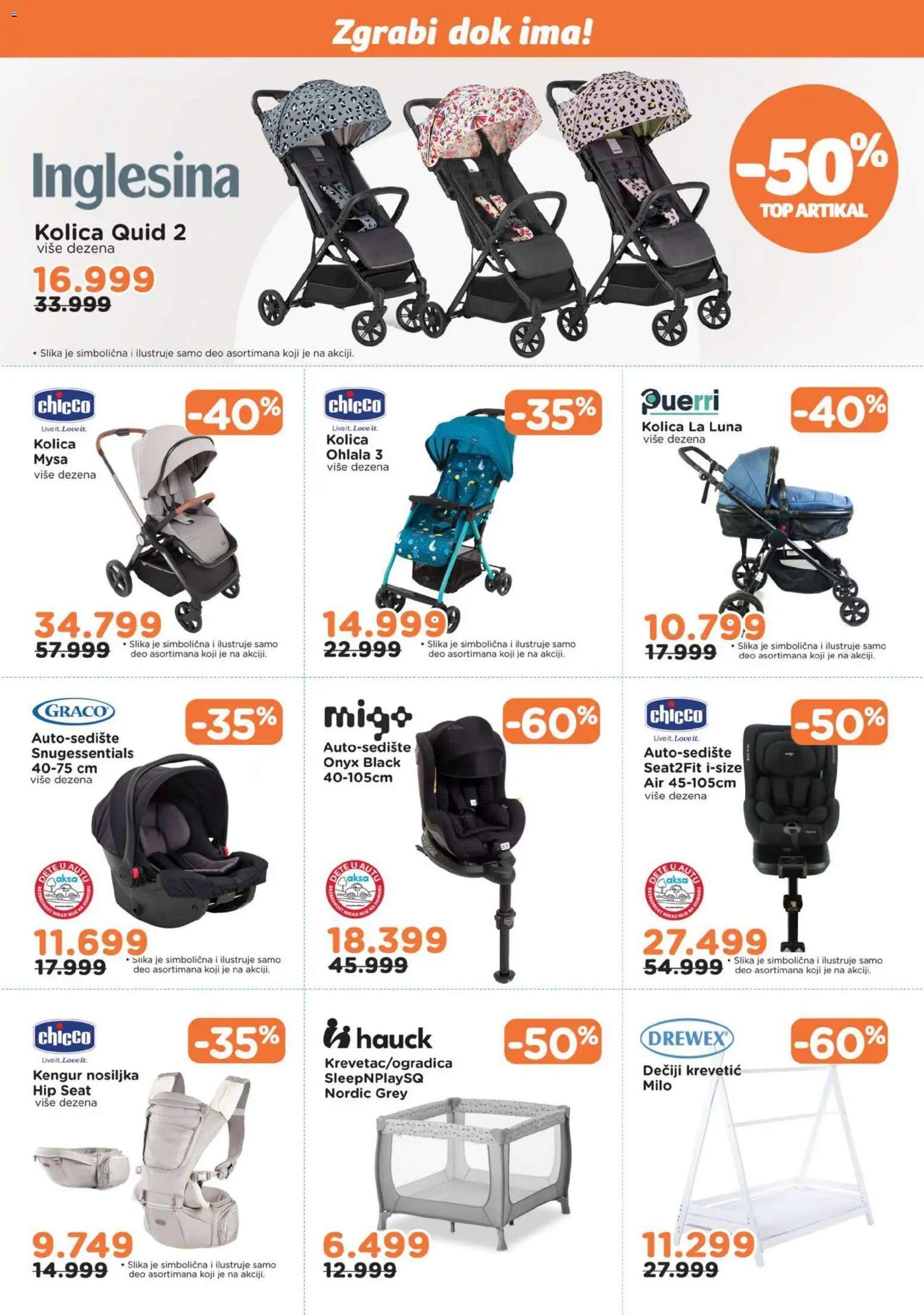 Aksa katalog - važi od 01.02.2026 | Strana: 2 | Proizvode: Kolica