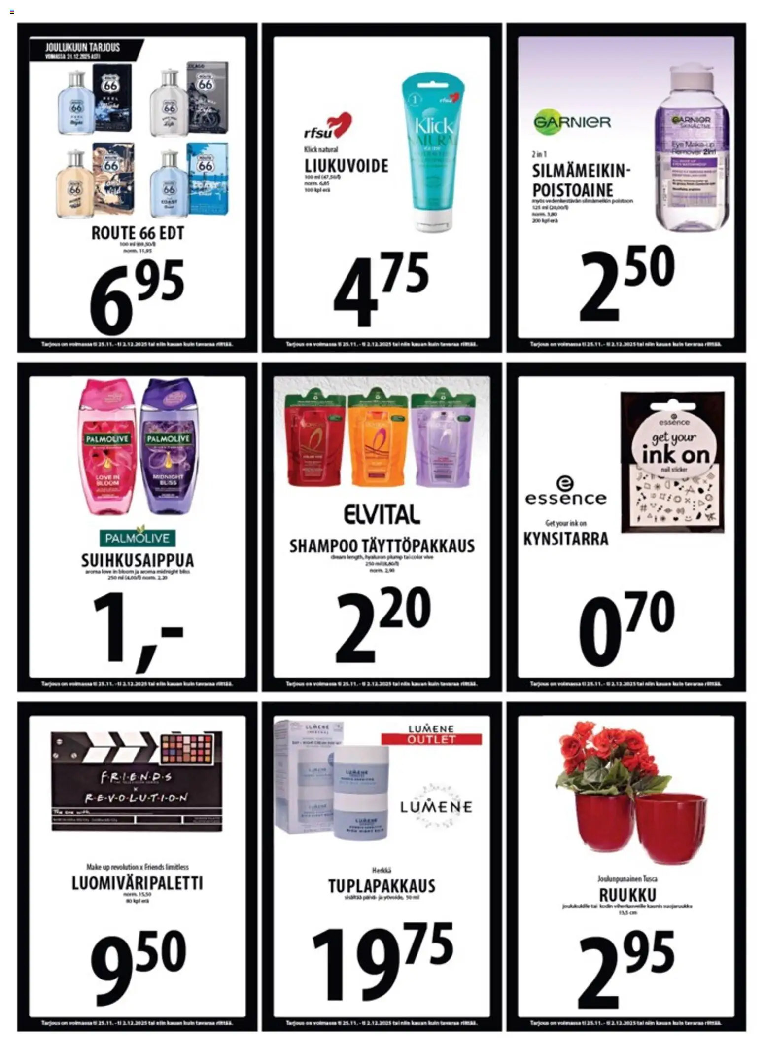 Tuuri - Black Friday – voimassa 25.11.2025 alkaen | Sivu: 19 | Tuotteet: Shampoo