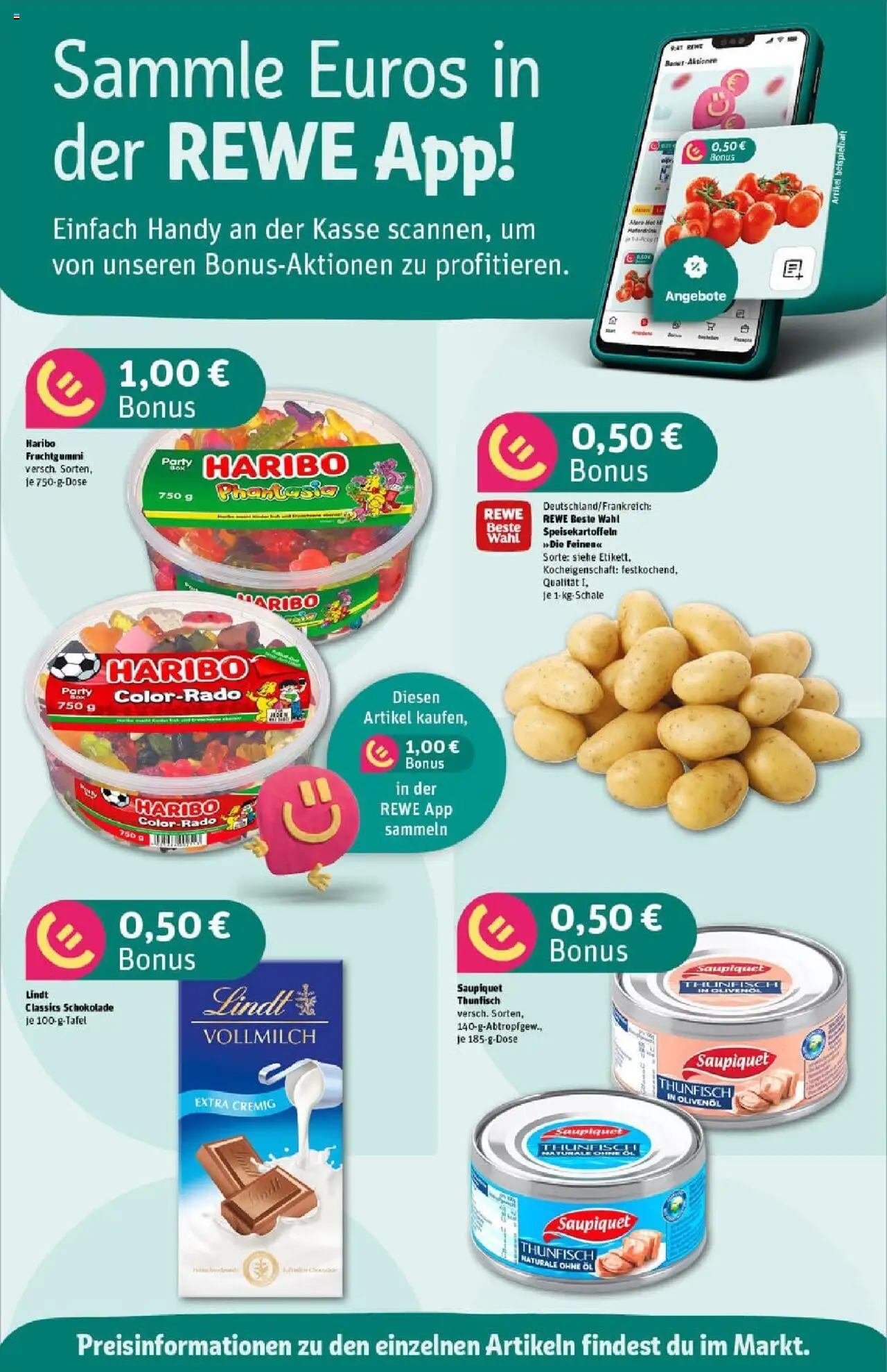 Rewe prospekt Höchberg	 - gültig ab dem 24.08.2025 | Seite: 2 | Produkte: Haribo, Schokolade, Olivenol, Lindt