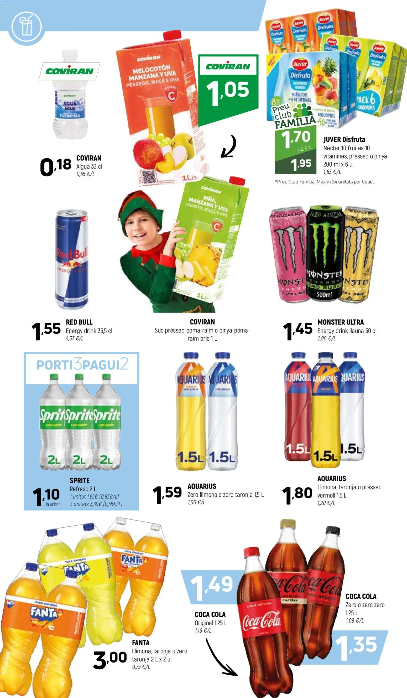 Coviran - Barcelona │ válido desde el 18.11.2025 | Página: 18 | Productos: Manzana, Πρίζες, Néctar