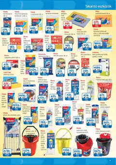 ÁRKLUB Akciós újság - amely érvényes a következő dátumtól: 01.11.2025 | Oldal: 15 | Termékek: Kendő, Felmosó, Gumikesztyű, Vileda