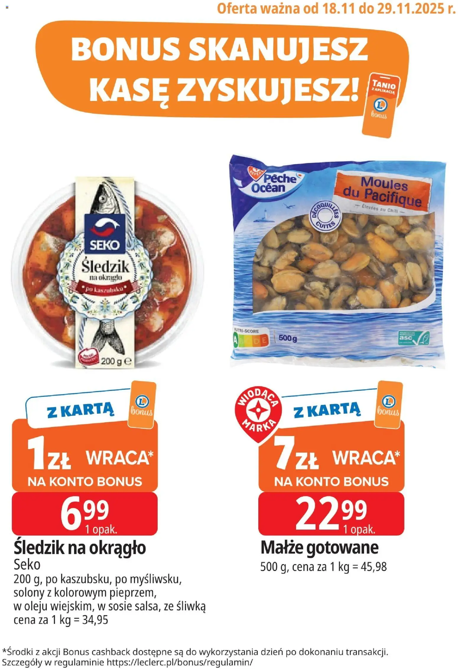 E.Leclerc Gazetka - Kłodzko kupony dodatkowe od 18.11.2025 | Strona: 2 | Produkty: Chili, Karta