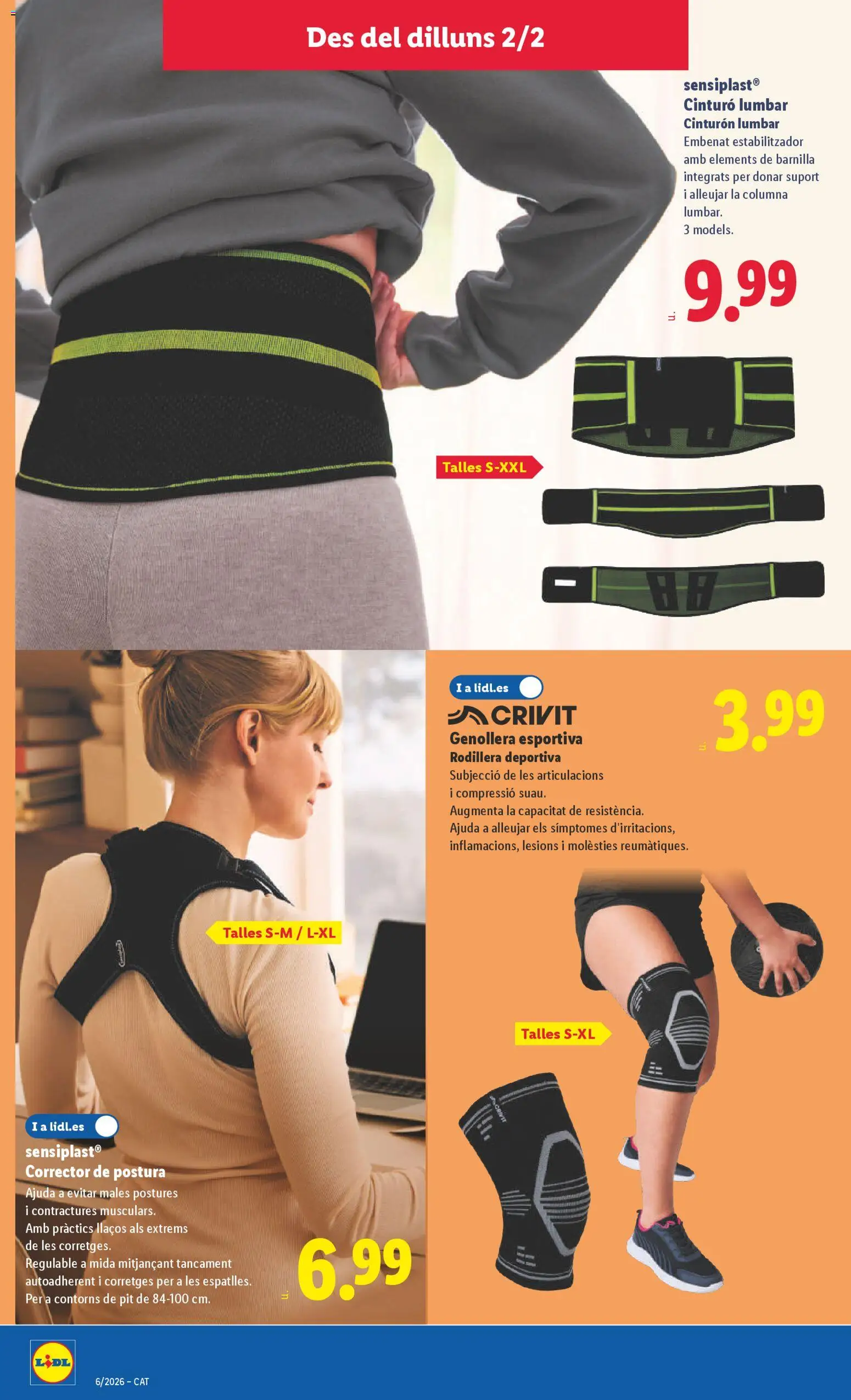 Lidl folleto de bazar │ válido desde el 02.02.2026 | Página: 6 | Productos: Corrector, Cinturón