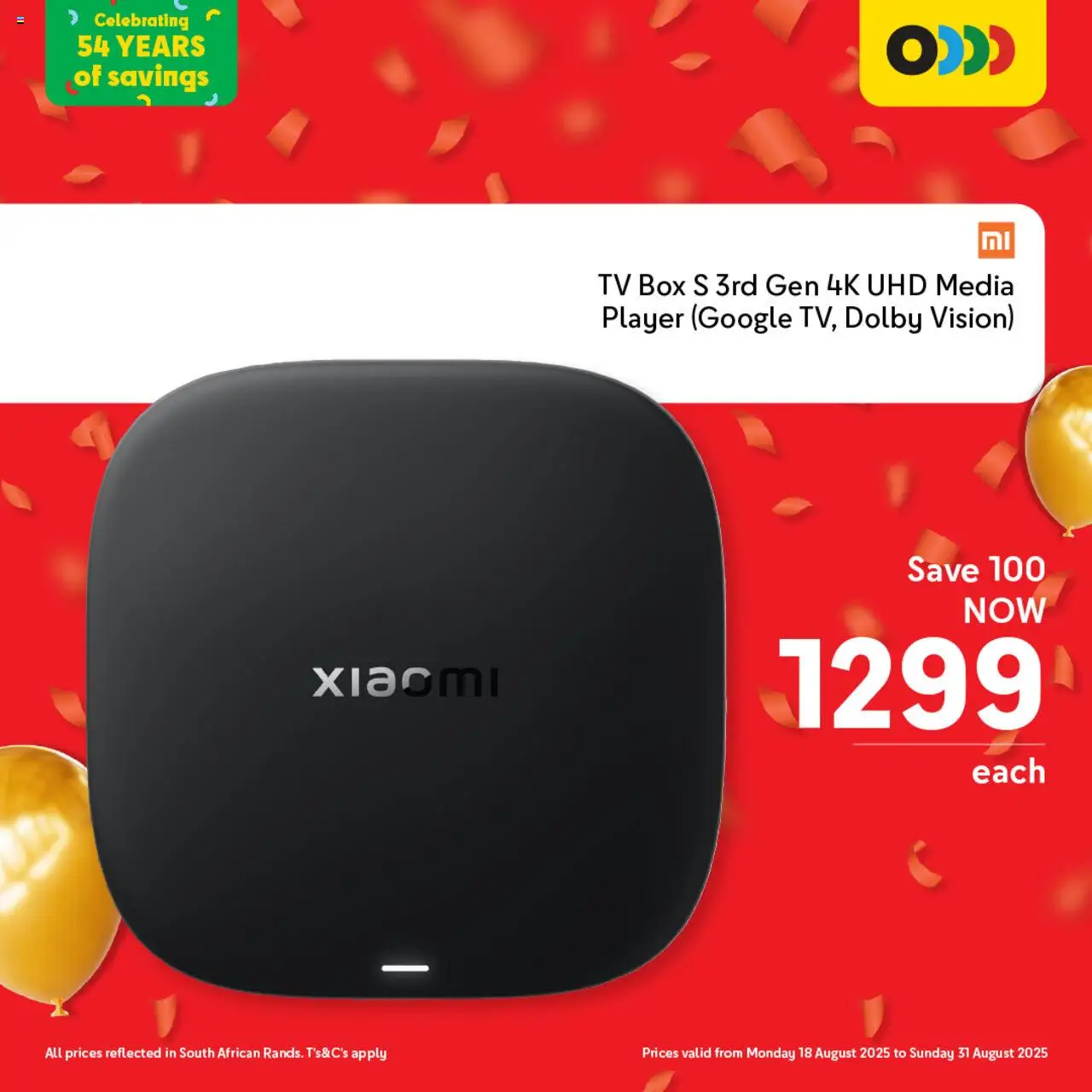 Makro Birthday Deals Gaming │ valid from 18.08.2025 | Page: 10 | Products: Player, TV, Box
