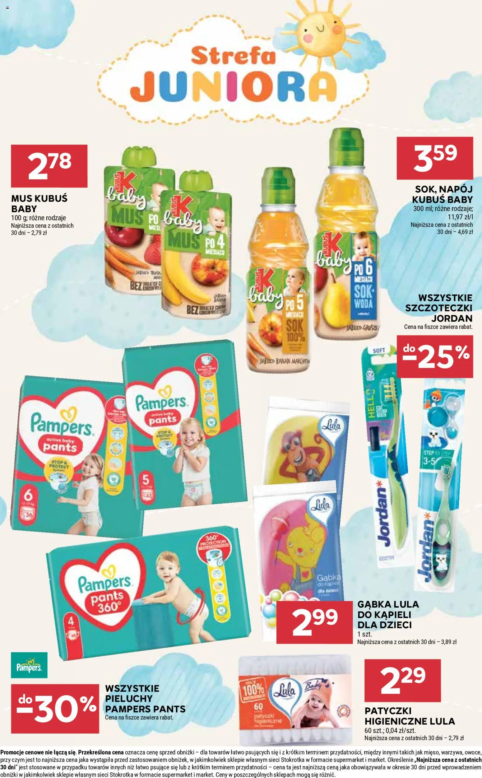 Stokrotka Gazetka od 29.12.2025 | Strona: 42 | Produkty: Stokrotka, Gąbka, Banan, Owoce