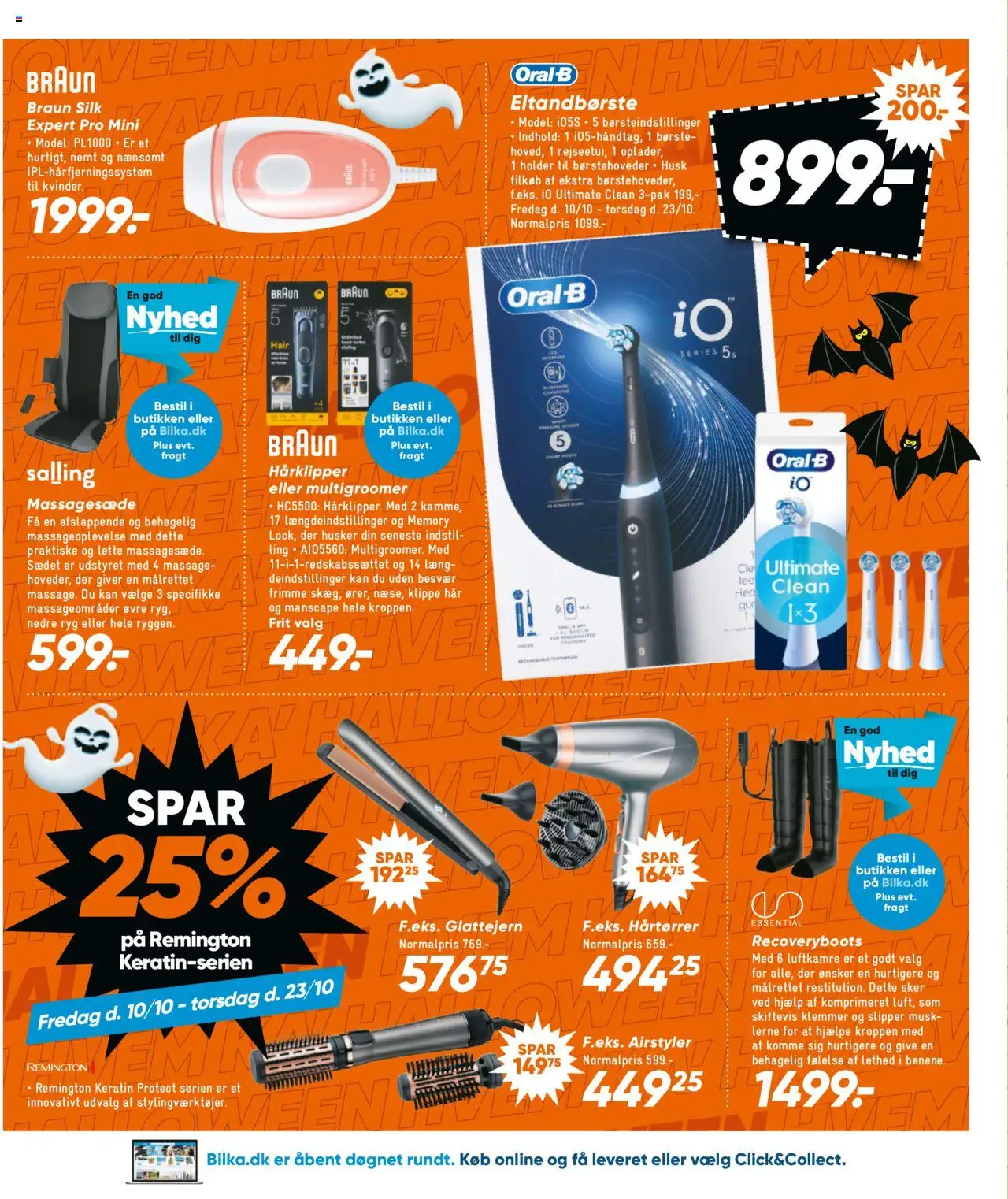 Bilka tilbudsavis – gyldig fra 10.10.2025 | Side: 19 | Produkter: Børste, Eltandbørste, Hårklipper, Hårtørrer