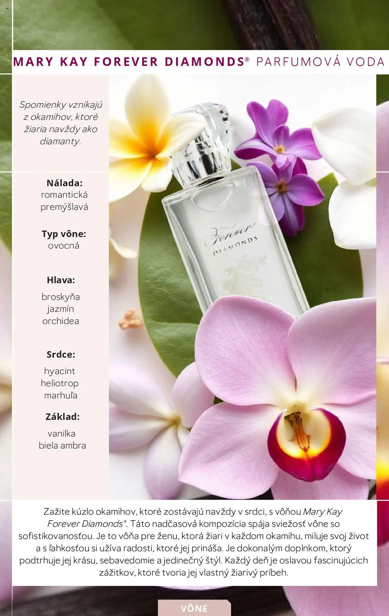 Nové Mary Kay akcie – leták je platný od 12.12.2024 | Strana: 17 | Produkty: Voda, Orchidea