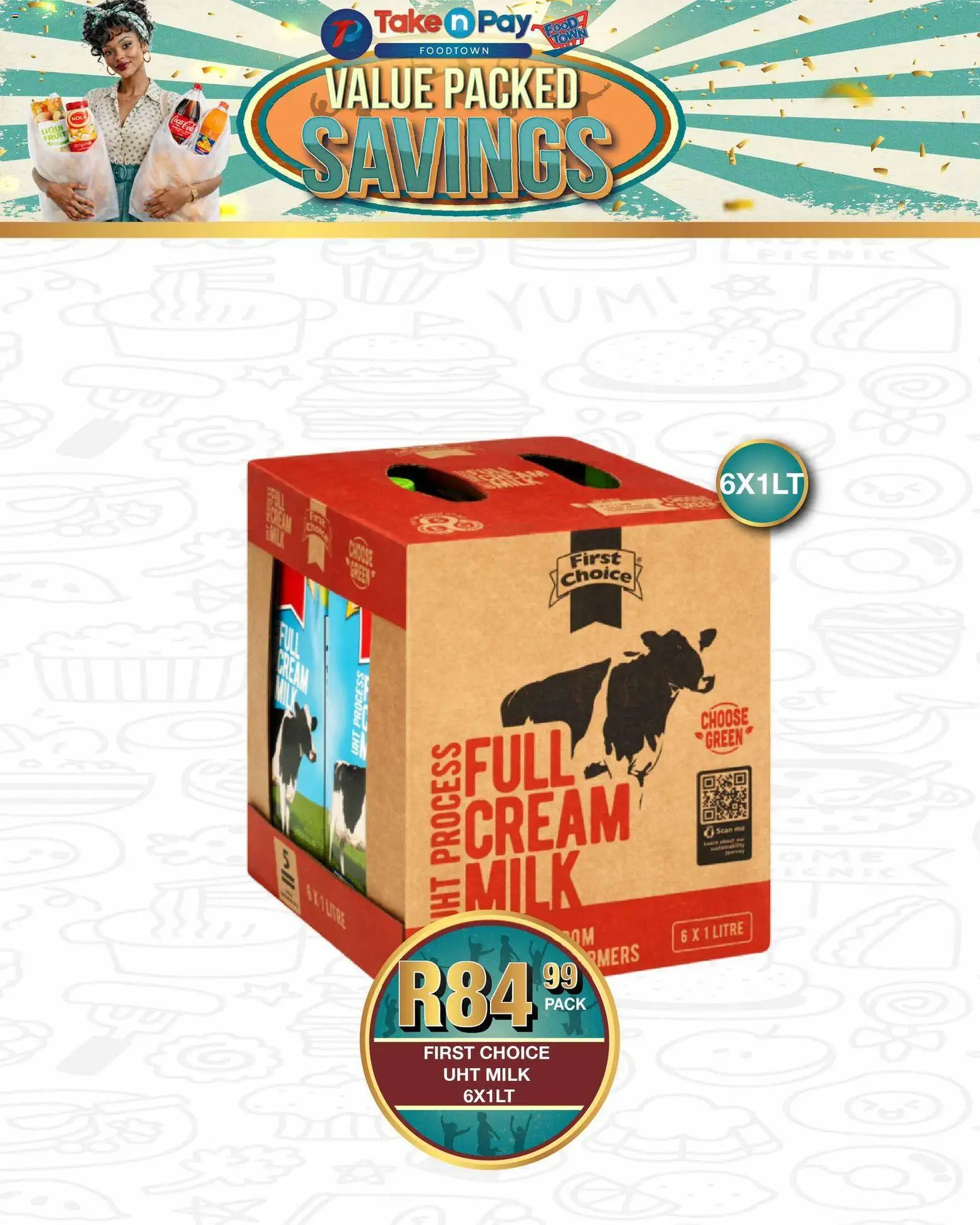 New Take n Pay catalogue – valid from 20.04.2026 | Page: 9 | Products: Milk, Cream, Fruit