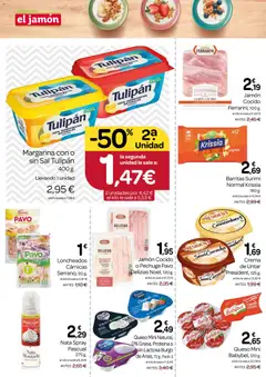 Vista previa Supermercados El Jamón folleto válido desde el 26.02.2026 | Página: 18 | Productos: Κρεμάστρα, Queso, Jamón, Margarina
