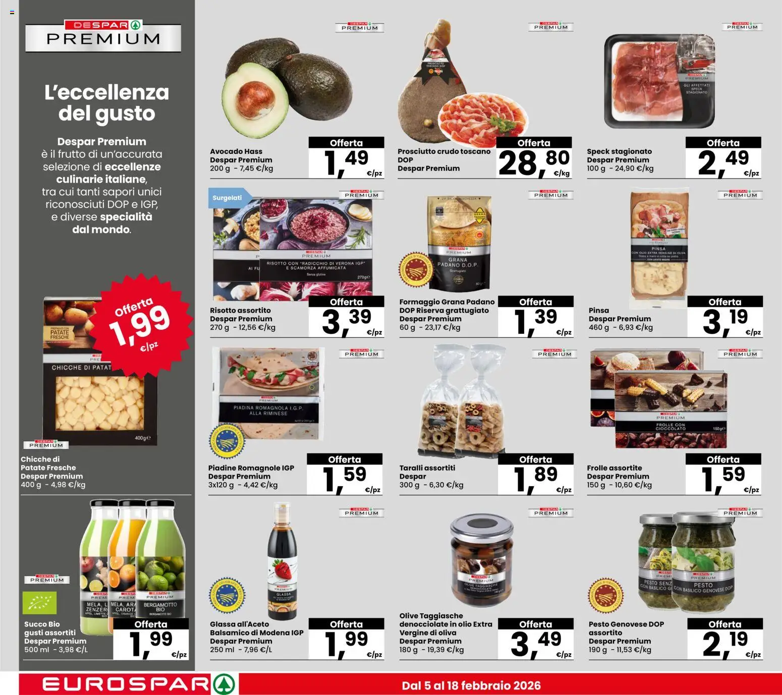 Volantino Eurospar del 05.02.2026 | Pagina: 16