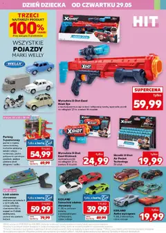 Kaufland gazetka - Mega okazje od 29.05.2025 | Strona: 33 | Produkty: Karta, Baterie, Wyrzutnia, Samochód zdalnie sterowany