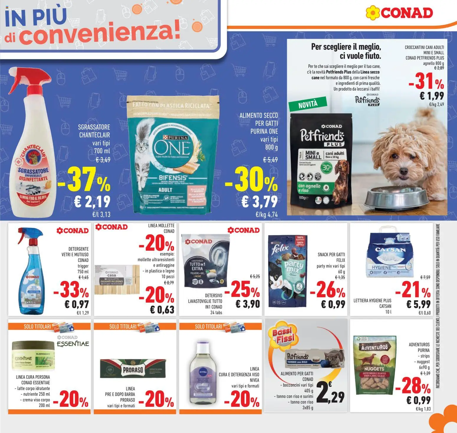 Volantino Conad del 25.02.2026 | Pagina: 29 | Prodotti: Riso, Crema viso, Sgrassatore, Agnello