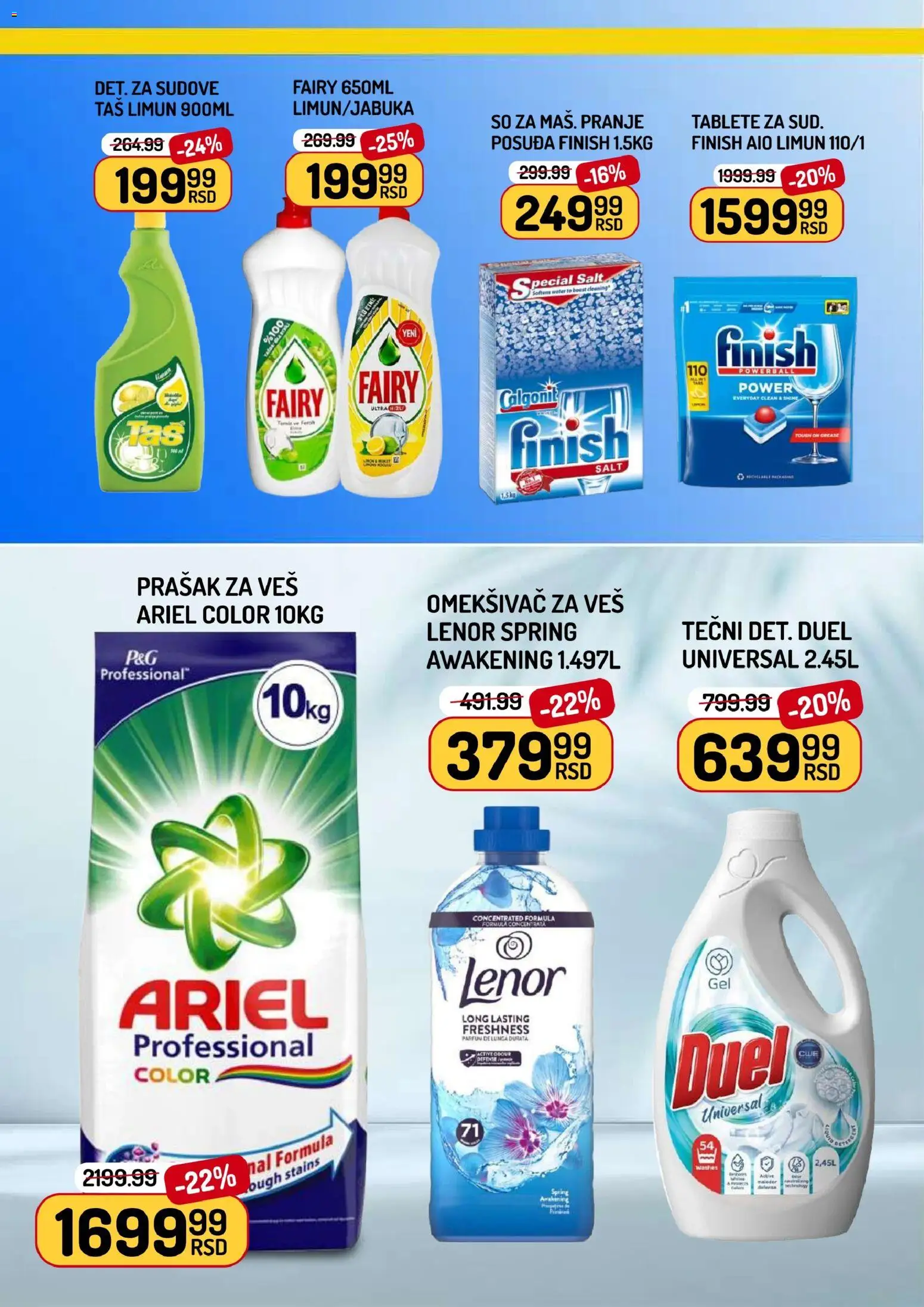 Aman katalog - važi od 02.04.2026 | Strana: 22 | Proizvode: Ariel, Lenor, So, Omekšivač za veš