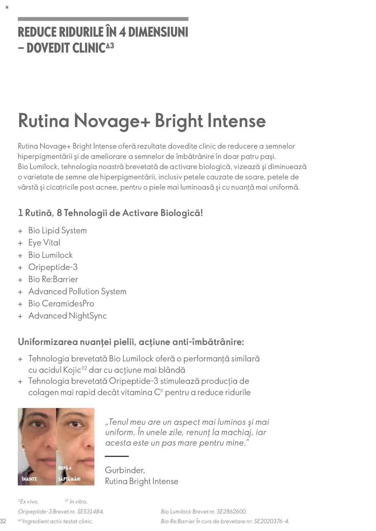 Oriflame catalog - Ghidul NOVAGE+ – valabil de la 01.03.2023 | Pagină: 32