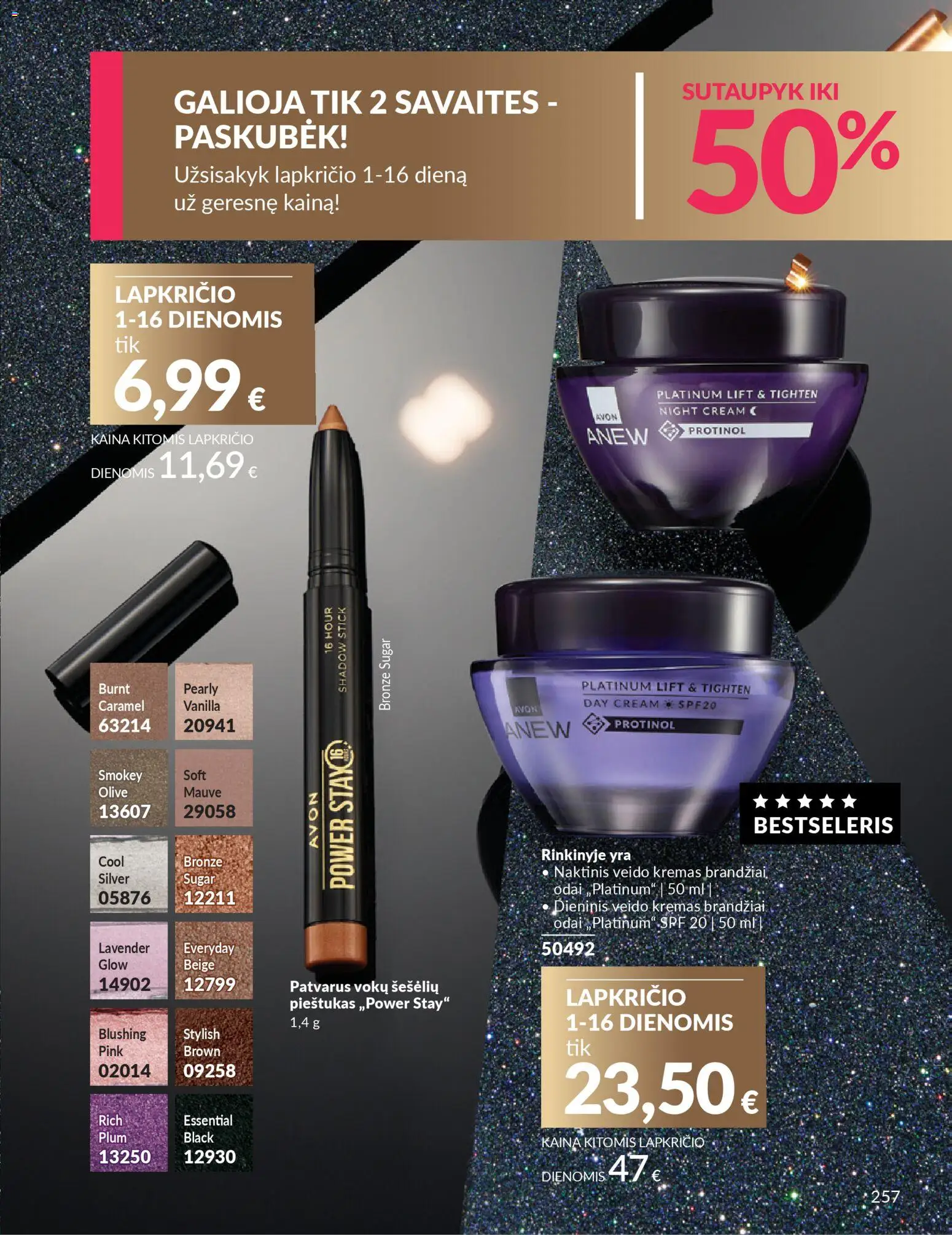 AVON akcijos nuo 01.11.2025 | Puslapis: 257 | Prekių: Kremas