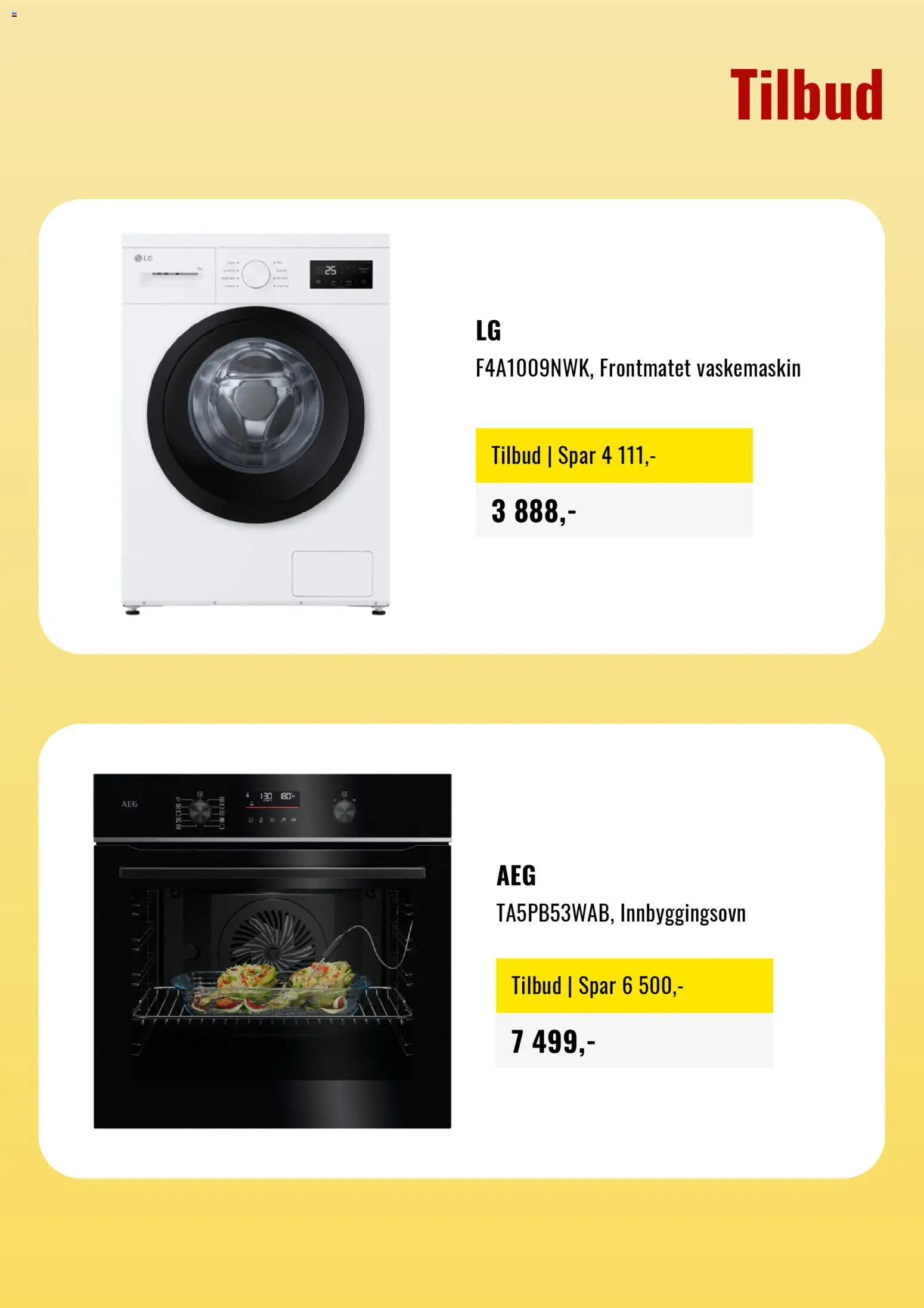 {H1} | Side: 2 | Produkter: Vaskemaskin