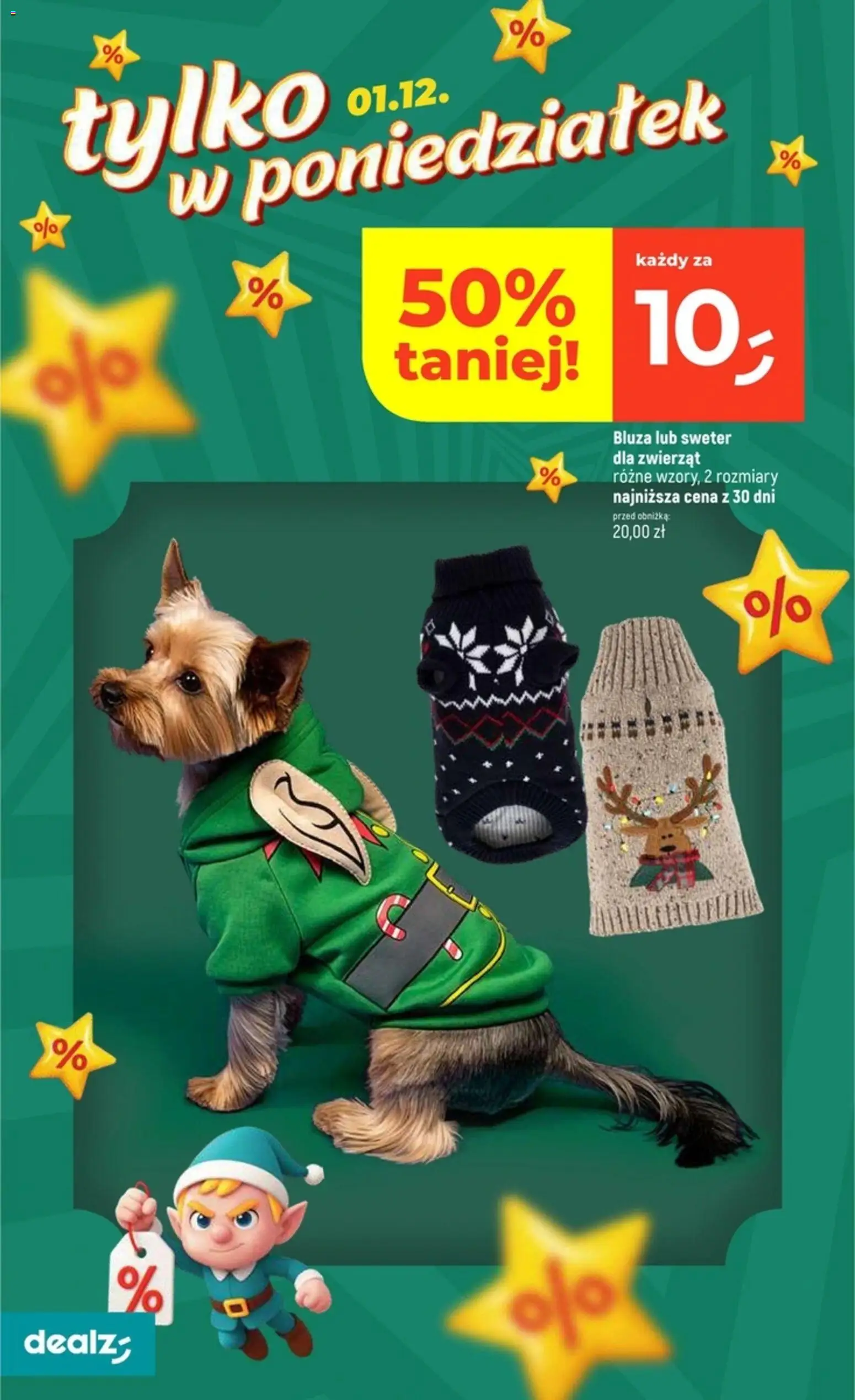 Dealz Gazetka - Kalendarz adwentowy od 01.12.2025 | Strona: 2 | Produkty: Sweter