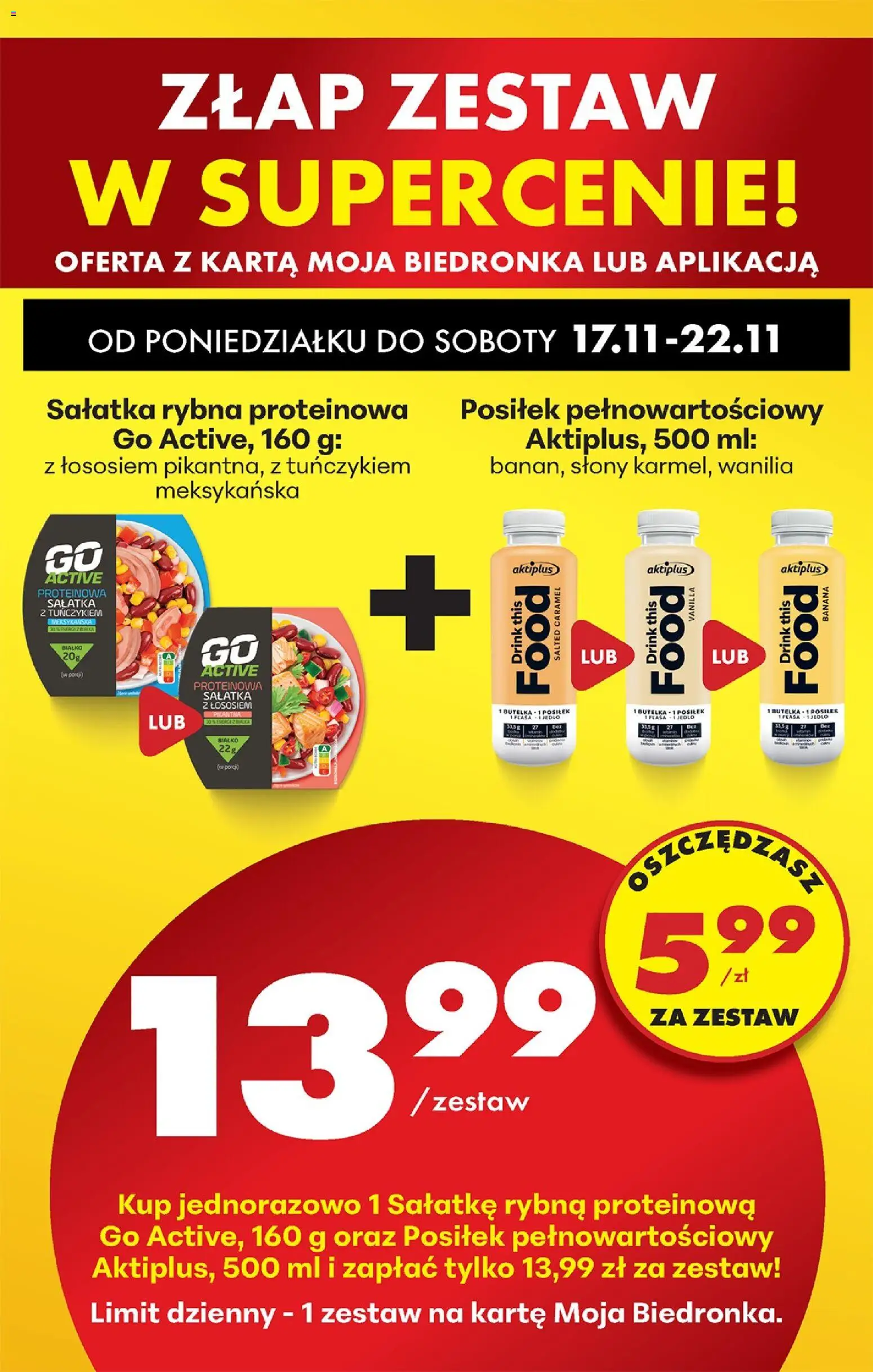 Biedronka gazetka od 17.11.2025 | Strona: 91 | Produkty: Karta, Rybna, Sałatka