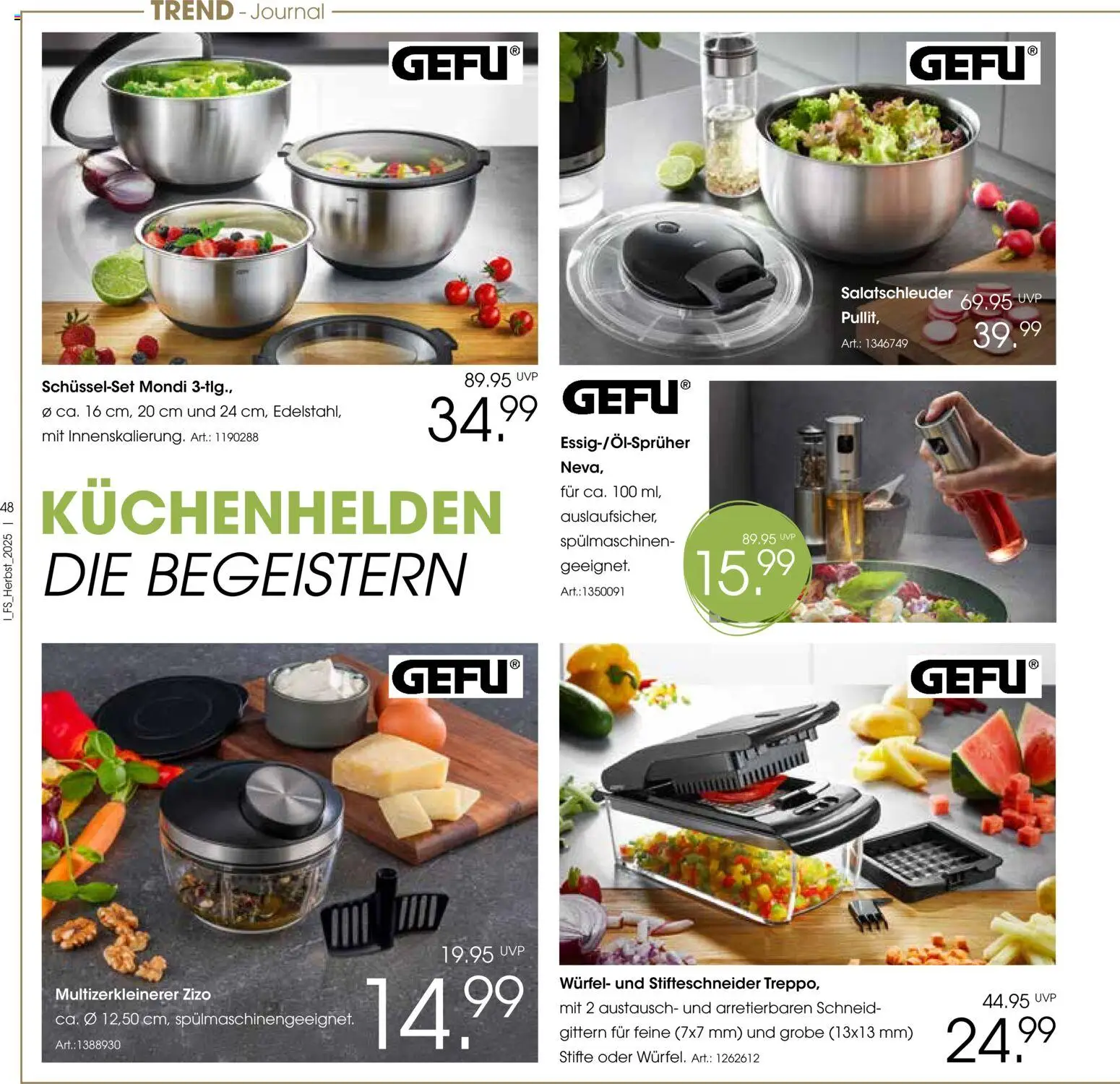 Zurbrüggen Trend-Journal Herbst – gültig ab 21.10.2025 | Seite: 48