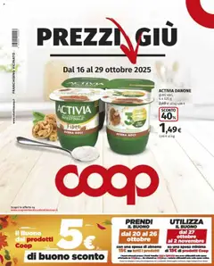 Anteprima del volantino COOP Angera catalogo valido a partire dal 16.10.2025