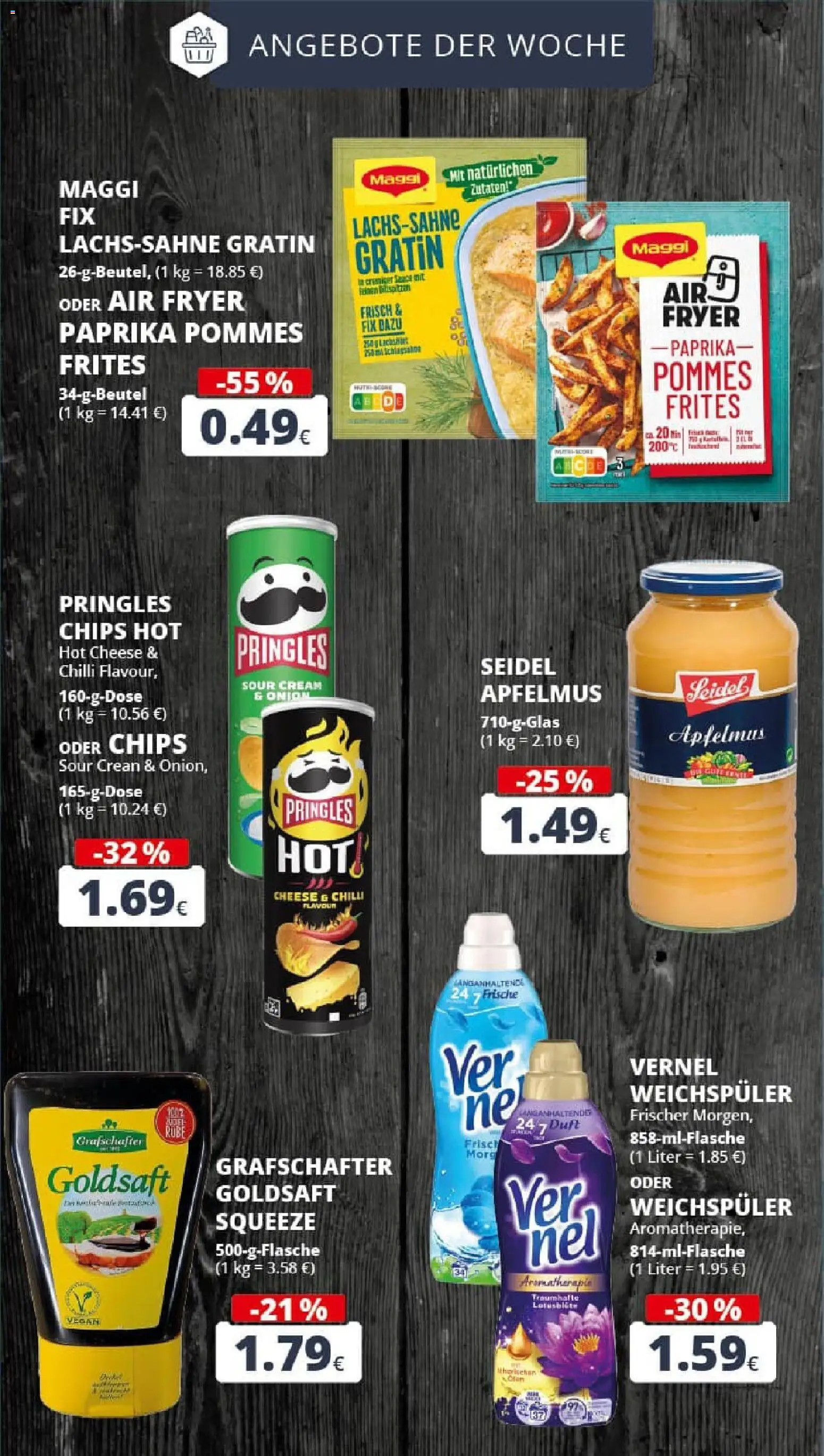 Rewe prospekt Bergheim	 – gültig ab 26.10.2025 | Seite: 7 | Produkte: Maggi, Paprika, Pringles, Chips