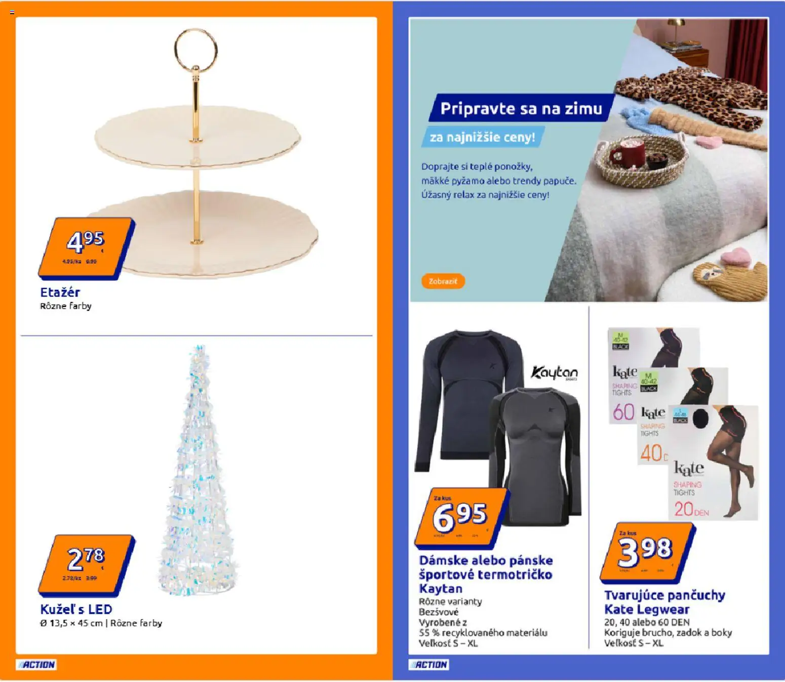 Nové Action akcie – leták je platný od 10.12.2025 | Strana: 10 | Produkty: Led, Pyžamo